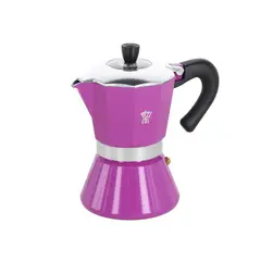 PEZZETTI - Cafetera Bellexpress 6 Tazas Morada
