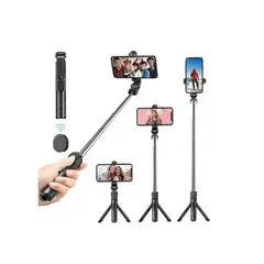 GENERICO - Monopod Selfie Baston Bluetooth Black XT-02
