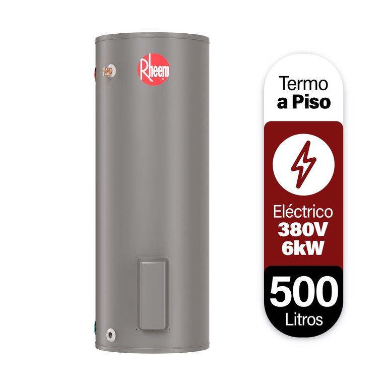Termo Electrico de piso 500 litros 380v 6kW Rheem