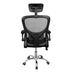 ESHOPANGIE - Silla De Oficina Ergonómica Tapicería Cómoda Con Ruedas