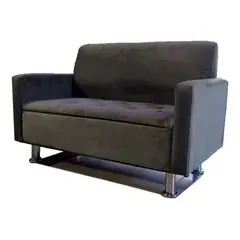 MUEBLES HVM - Mini sillon Baul HVM Gris Felpa