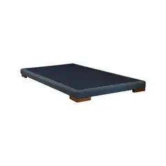 BLOCCARE - Base de Cama 1 Plaza de 8 cm - Largo 200 cm con patas de 4.5 cm