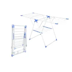 GENERICO - Tendedero De Ropa Plegable Rack 2 Niveles