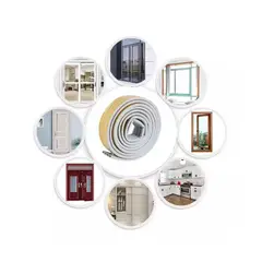 GENERICO - Burlete Cinta 10mts Aislante Térmico Adhesivo Puerta Ventana