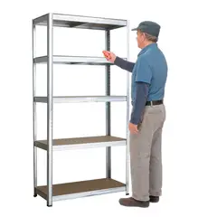 PROCHEF - Estante 90x40x180 cm. Acero Galvanizado Cap 875 Kg
