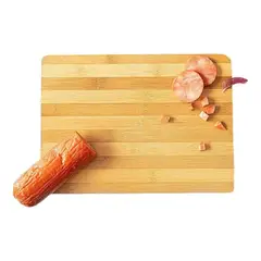GENERICO - Tabla de Madera Bambú Multiusos para Cortar Vegetales