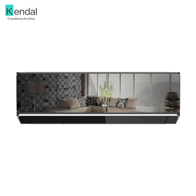 AIRE ACONDICIONADO SPLIT MURO 18000BTU INVERTER BLACK MIRROR