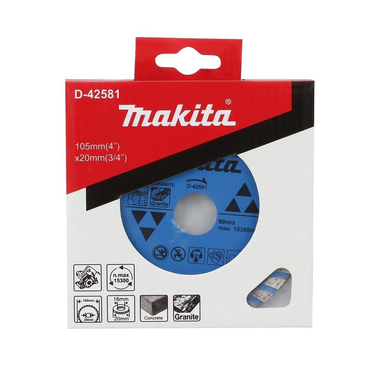 Disco Concreto Granito Turbo 105x20mm D-42581
