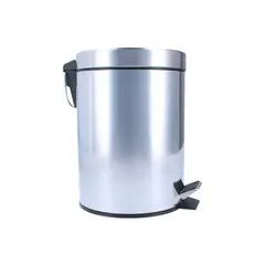 IMPORTCLICK - Papelera Basurero Pedal 3 Litros Acero Inoxidable