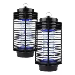 IMPORTCLICK - Pack 2 Lámparas Mata Insectos Hogar 220V