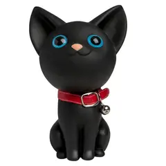 GENERICO - Alcancía Gato Negro con cascabel