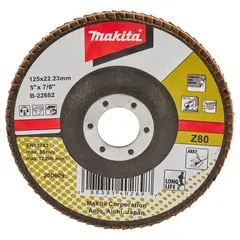 MAKITA - Disco flap de listones cónico Premium de circonio Z80 B-22682