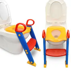 GENERICO - Asiento Para Inodoro Con Escalera Entrenamiento Para Niños