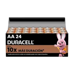 DURACELL - Pack 24 Pilas AA Alcalina Caja