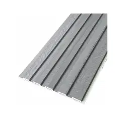 GENERICO - WPC Wall Panel Interior Slim 10 piezas - Ceniza