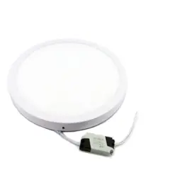 OEM - FOCO LED PANEL 24 WATT SOBREPUESTO REDONDO LUZ FRIA
