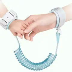 GENERICO - Arnés Anti Pérdida Pulsera Con Seguro Para Niños Celeste