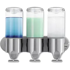 GENERICO - Dispensador De Jabon Liquido 3 Botellas Alta Calidad