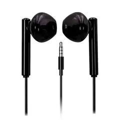 JOIGO - Audifonos Manos Libres Conexión 3.5mm Control Volumen Negros