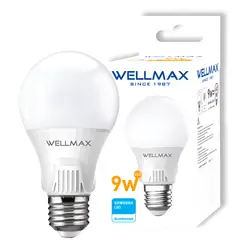 OEM - Ampolleta LED Wellmax E-27 9W Luz Calida 810Lm LED Samsung
