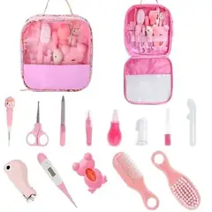 GENERICO - Estuche de higiene y cuidado personal rosado