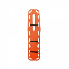 GENERICO - Tabla camilla espinal plástica con cinturones de seguridad