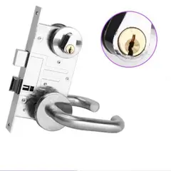 CASTLEN - Cerradura acceso - acero inoxidable 304 (juego completo)