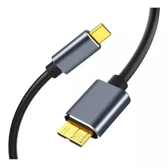 KUANGYE - Cable Usb C 3.0 A 50cm Micro B Disco Duro / No Generico