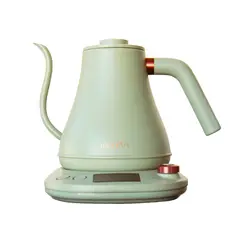 MOUVAIR - Hervidor Eléctrico con Control de Temperatura Swan Verde.