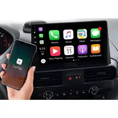 GENERICO - RADIO QLED CARPLAY / ANDROID AUTO ANDROID 13 PEUGEOT PARNERT