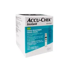 ACCU CHEK - 50 Tiras / cintas Reactivas Instant