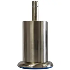 BLOCCARE - Pata Metálica 1.05 Cm. Para camas Flex