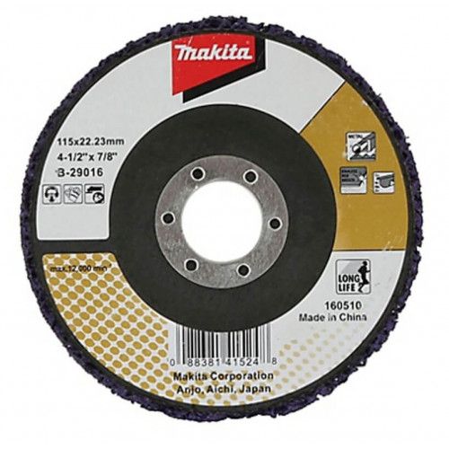 Disco Limpiador Fibra Morado 115 x 22,23 mm B-29016