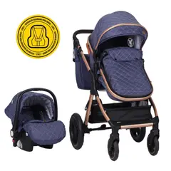 VOYAGE - Coche Travel Sytem X1 Blue con Silla Certificada