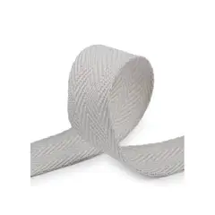 GENERICO - Cinta espiga de algodón 2cm de ancho X50 metros de largo