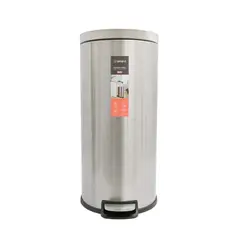 SIMPLIT - Basurero Cocina Urban 30lts Pedal Acero Inox
