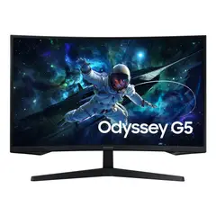 SAMSUNG - Monitor Gamer Curvo 32 Odyssey G55C QHD 165Hz 1ms 1000R