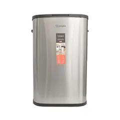 SIMPLIT - Basurero Cocina Handy 55lts Táctil Acero Inox