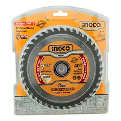 INGCO - Disco De Sierra Circular 7 14 Pulgadas 40 Dientes
