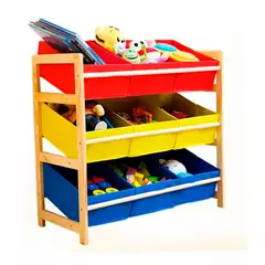 OFERTABKN - Estante Infantil Organizador De Juguetes Repisa 64x285x60cm