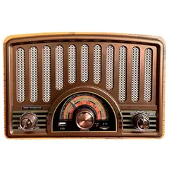 MICROLAB - Radio AM FM Vintage Reproductor Bluetooth Retro Sixtinna