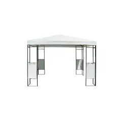 GENERICO - Pérgola Metalica Blanca 2,5x3x3 M- Outzen