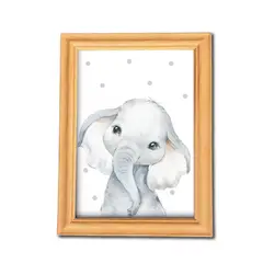 GENERICO - Cuadro Infantil Elefante Bebé