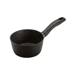 GHIDINI - Cacerola 16 cm Negro Antihaderente Linea Daily