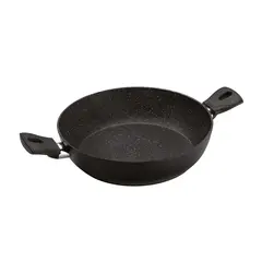 GHIDINI - Wok 2 Asas 28cm Negro Antihaderente Daily.