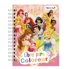 ELEFANTE AZULL - Libro para colorear Princesas Disneyxxx