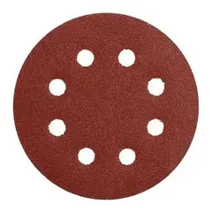MAKITA - Discos (10u) Lija Velcro 125mm (5) Grano 240 D-54564