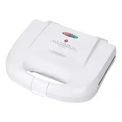 SINDELEN - Tostador Sandwichera Duo Blanco 2 Platos