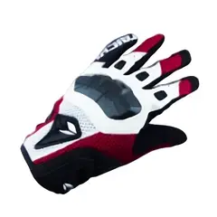 OEM - GUANTE PARA MOTO TAICHI CUERO-TELA CON PROTECCION CARBON