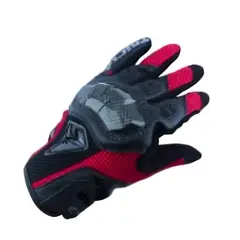 OEM - GUANTE PARA MOTO TAICHI CUERO-TELA CON PROTECCION CARBON
